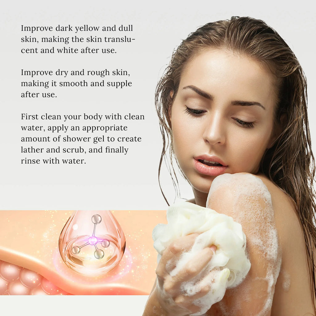 Body Cleaning Gel Dryness Improving Roughness Shrink Pores Oil Control Moisturizing Skin Brighten Exfoliator Skin Care Body Wash Oasis Select