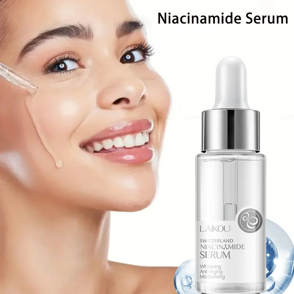Laikou Nicotinamide Facial Essence Whitening Brightening Deep Moisturizing Facial Skin Essence Korean Skin Care Products 17ml Oasis Select 17ml