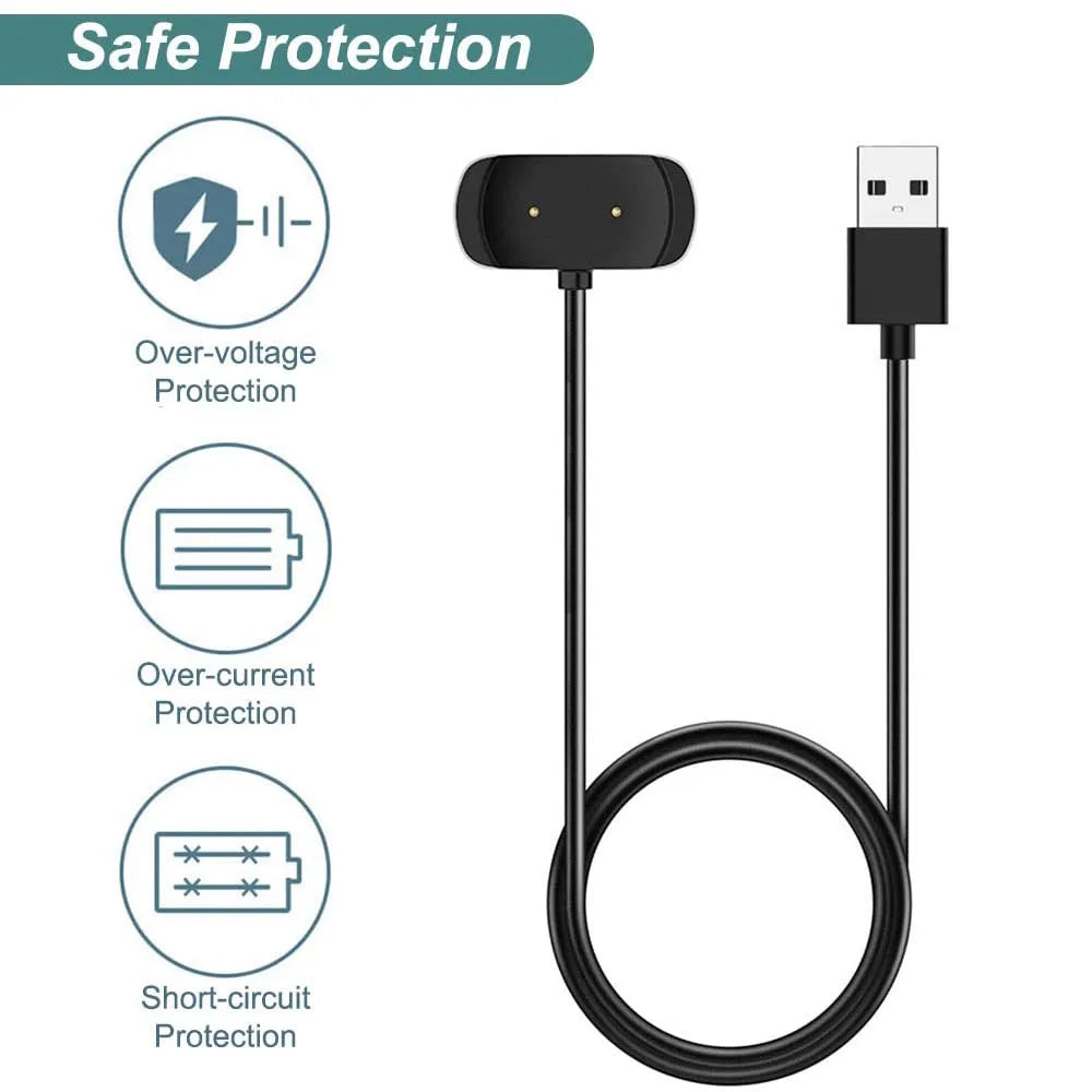 USB Charger for Amazfit GTR 2, GTS 2, Bip 3 Pro & T-Rex Pro Smartwatch Charger Oasis Select