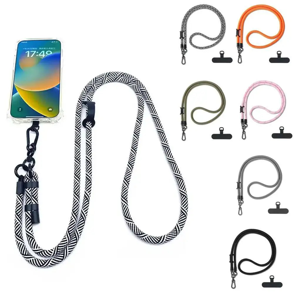 10mm Adjustable Phone Lanyard | Crossbody Shoulder Strap