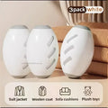 Reusable Pet Hair Remover Roller Washable Fur Remover for Clothes Lint Cleaner for Cats Dogs Portable Animal Hair Removal Tool Oasis Select 3PCS-White