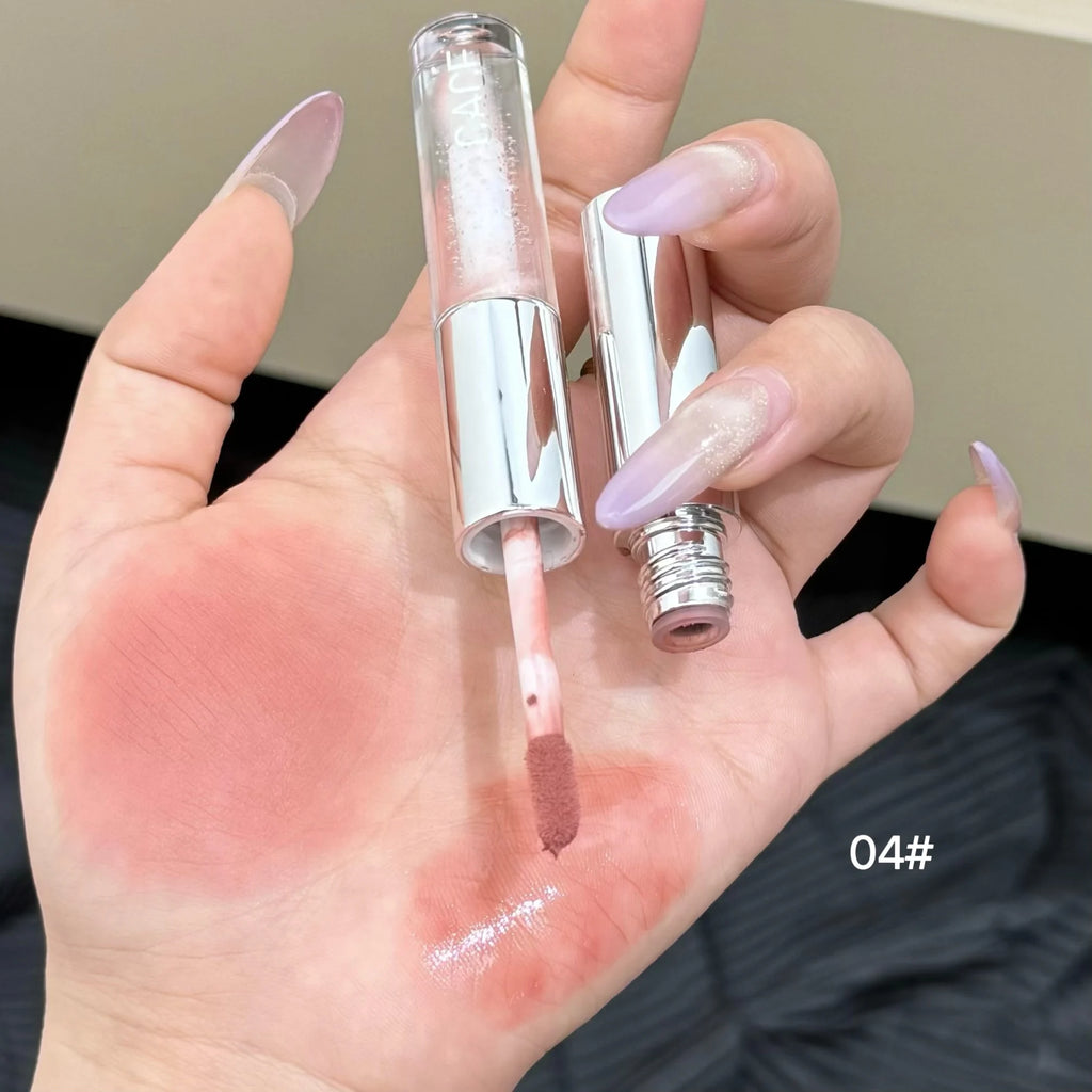 CACE Double-Ended Matte Lipstick & Hydrating Lip Gloss Duo