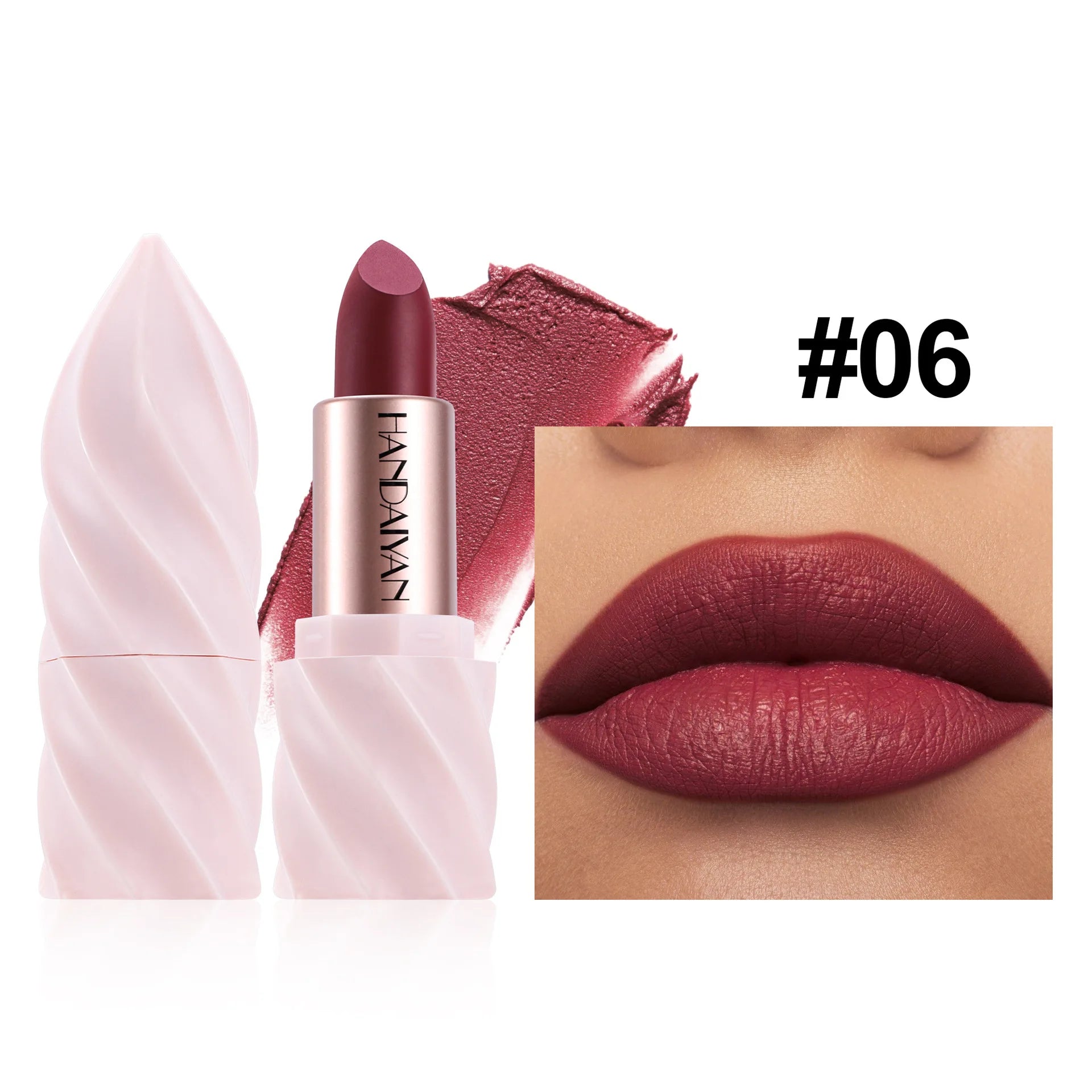 Handaiyan Matte Velvet Lipstick – Waterproof, Long-Lasting