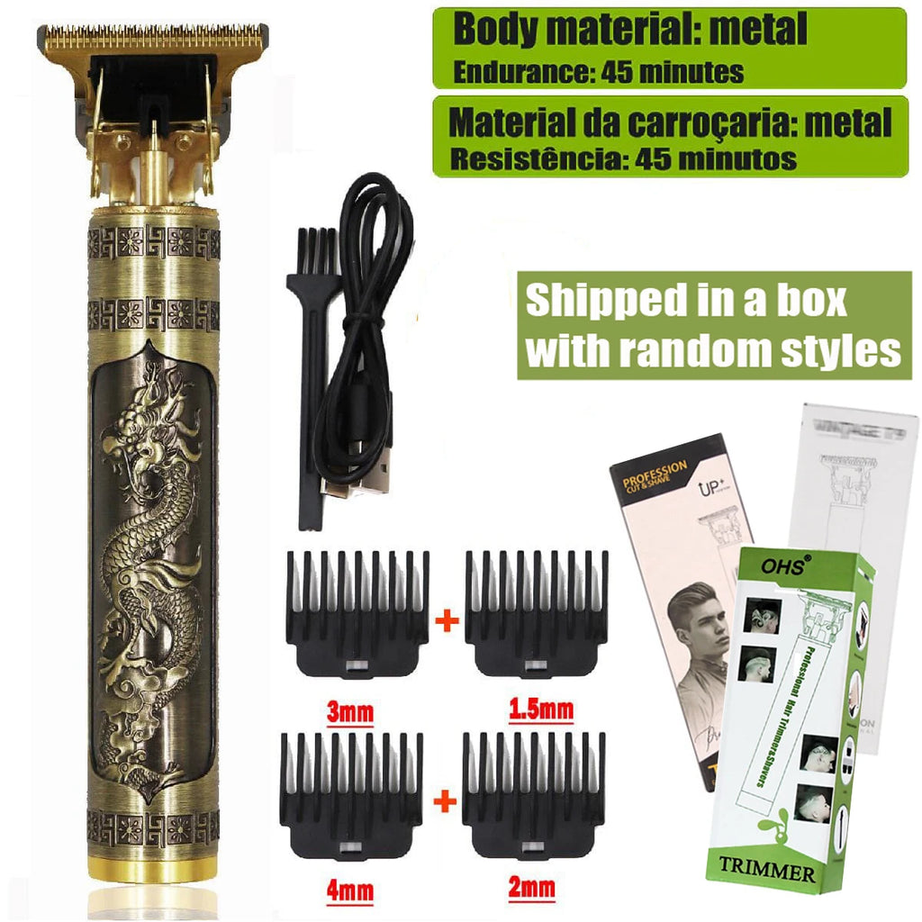T9 Hair Clipper Repair Beard Shaving Body Hair Trimmer Clippers Electric Machine Men Haircut Machine 0mm Barber Shaver Oasis Select OHS S1 DRAGON