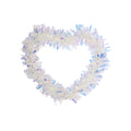 Red Heart Glitter Wreath – Valentine's, Wedding & Party Decor Holiday Wreath Decor Oasis Select Multicolor