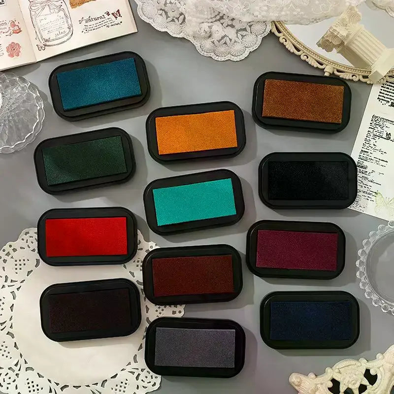 Water-Based Ink Sponge Inkpad for Stamping, Scrapbook & Planner