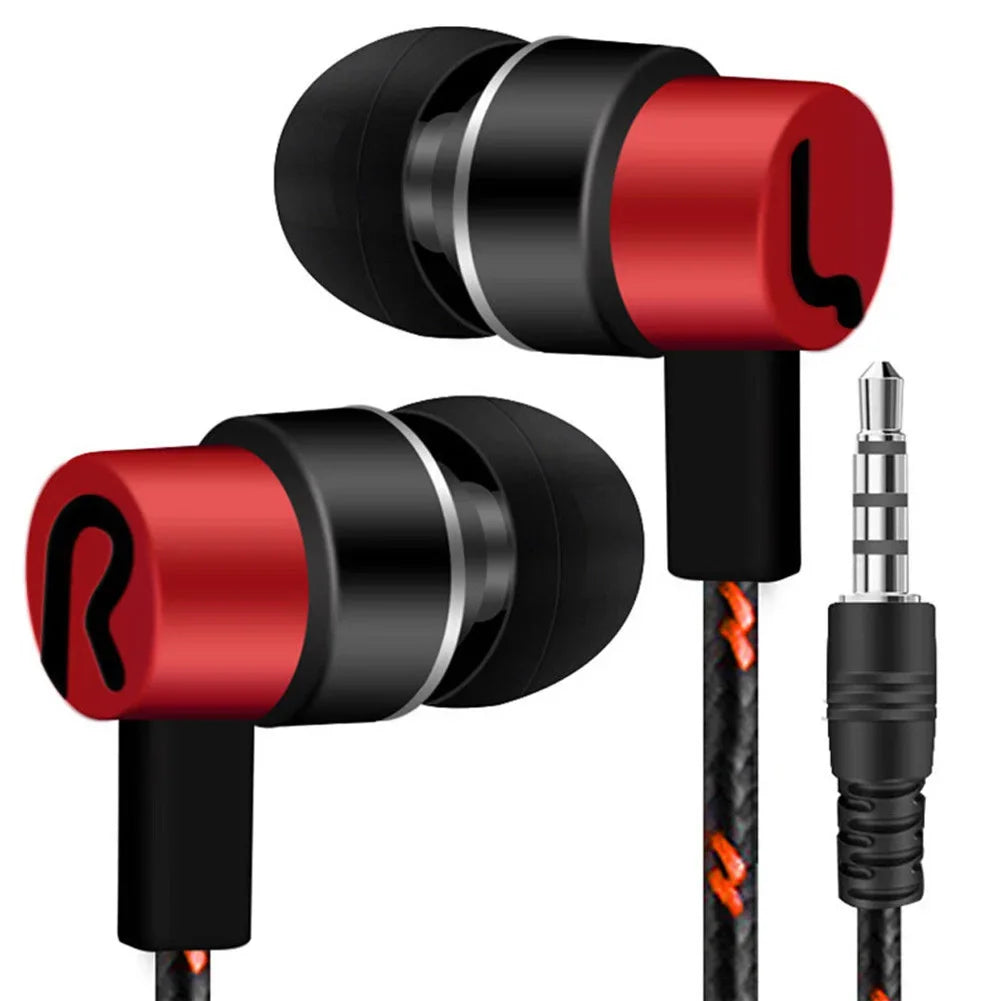 Universal Wired Earphone Noise Reduction In-Ear Stereo Earphones Noodles Style Sport Headset For Samsung Huawei Headphones Oasis Select