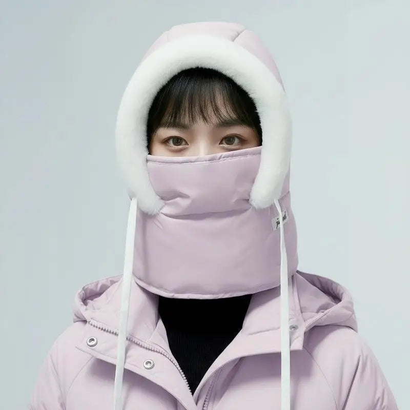 Unisex Winter Fleece Balaclava – Windproof Face & Neck Cover