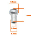 Cable Ball Stopper Gym Cable Terminals Protect Equipment Cables Reduce Tension Effectively 5mm For Diameter 5mm 0.20inch Cable Oasis Select 8x3.5x13mm