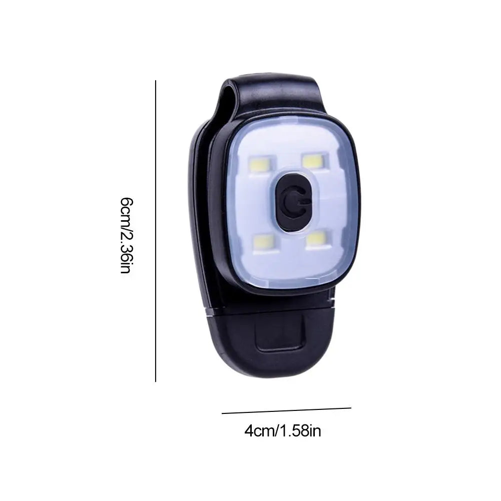 USB Rechargeable Clip-On LED Headlamp – 200 Lumens, 6 Modes Clip-On LED Headlamp Oasis Select