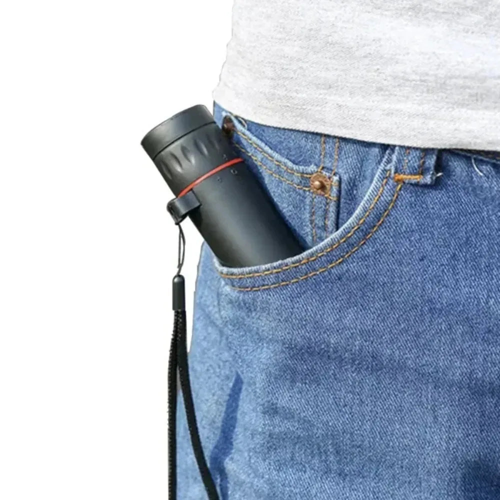 2000x25 HD Monocular Telescope Mini Portable Mobile Phone Telescope with Holder Outdoor Camping Hunting Birdwatching Telescopes Oasis Select