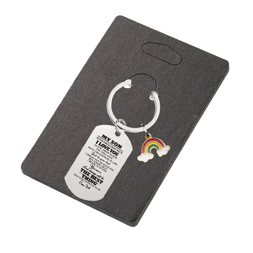 100pcs 6x9cm Keychain Display Card Packaging with Self-Sealing Bags For Bracelet Jewelry Wrapper Display Small Business Supplies Oasis Select