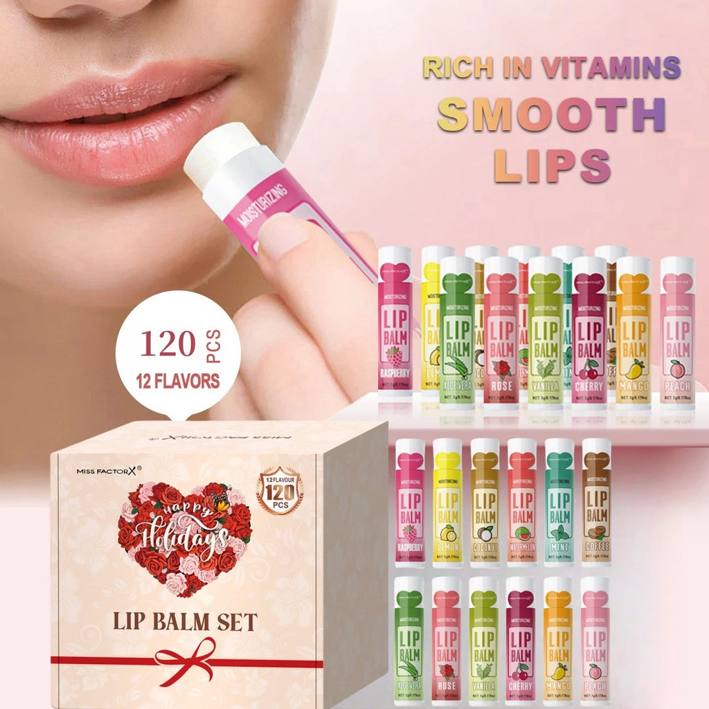 120pcs holiday gift box lipstick set moisturizing moisturizing and shiny Valentine's Day gift, luxury gift for women, and gift f Oasis Select