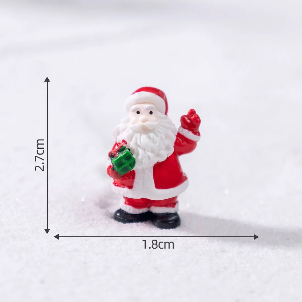Mini Christmas Decorations For Home Santa Claus Snowman Christmas Tree Reindeer Doll Ornaments Home Decor New Year Child Gifts Oasis Select A