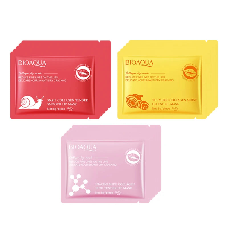 BIOAQUA Snail Collagen Eye Mask – Dark Circles & Anti-Aging Eye Treatment Mask Oasis Select