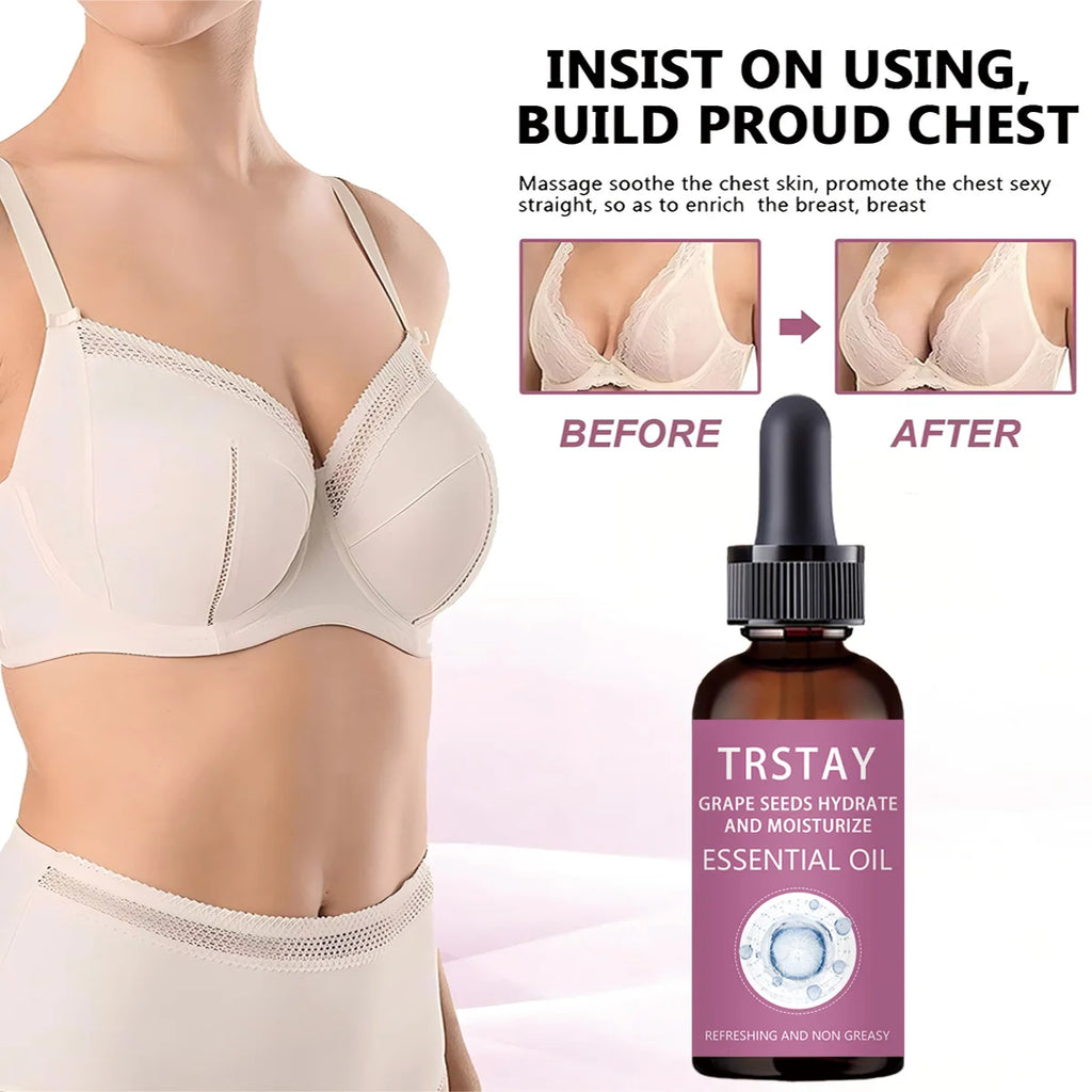 Seed Breast Enhancement Oil Breast Massage Firming Elastic Breast Beauty Milk Delicate And Smooth Shape The Bust Oasis Select