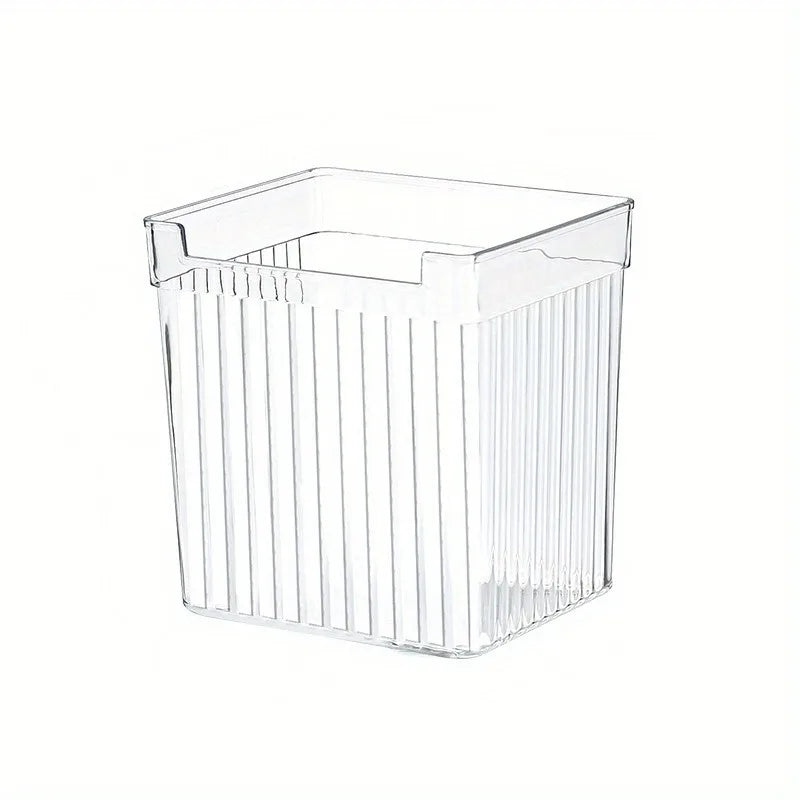 Refrigerator Side Door Organizer, Portable Transparent Food Storage Box for Fruit, Vegetable, Kitchen Organizers Accessories Oasis Select transparent