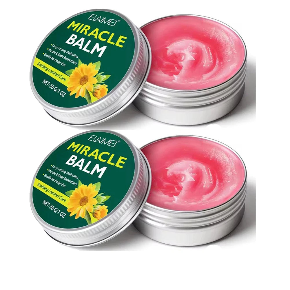 Soothing Moisturizer Miracle Balm for Swollen Legs, Relaxed and Comfortable, Soothing Joint Cream for Back, Hands, Feet and Body Oasis Select 30g X2