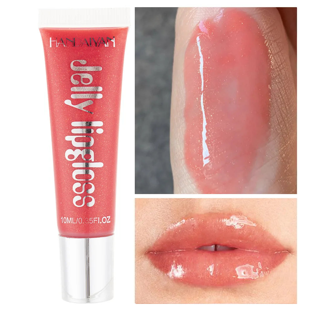Handaiyan Candy Lip Gloss Oil – Hydrating, Plumping, 12 Shades