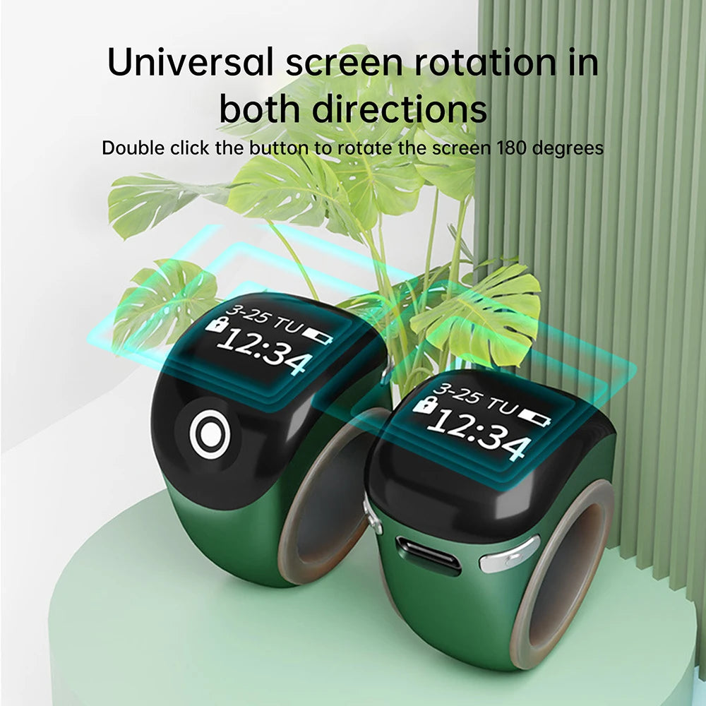S8pro Smart APP Counting Finger Counter OLED Display 120mah Battery Type-C Smart Ring Bluetooth Electronic Counter Oasis Select
