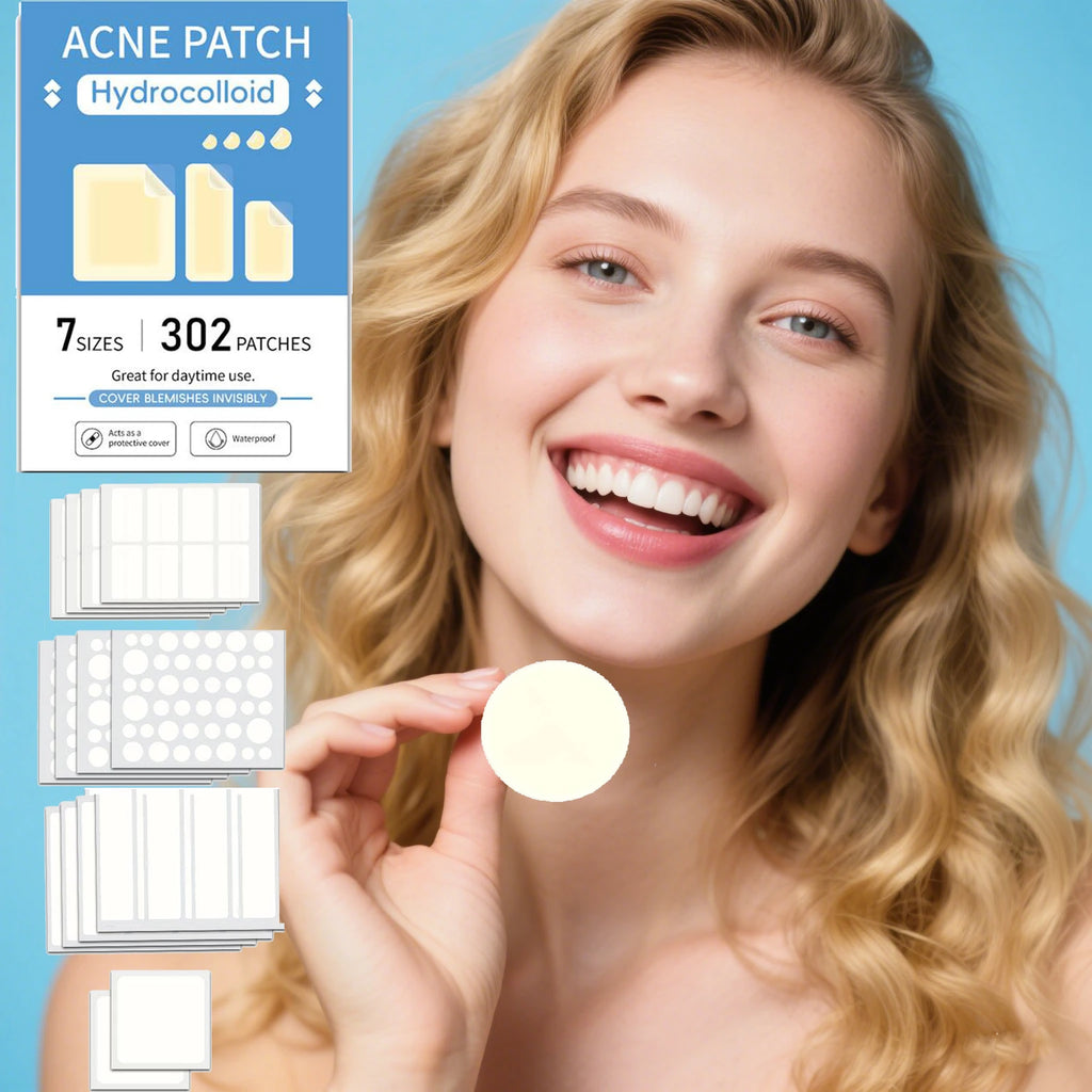 Hydrocolloid Pimple Patches – Mixed Sizes Invisible Acne Stickers Acne Pimple Patches Oasis Select