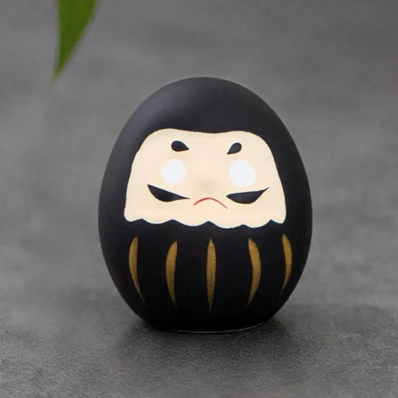 Japanese Ceramic Daruma Statue Daruma Tumbler Crafts Lucky Fortune Ornament Landscape Daruma Doll Fengshui Home Decor Gift Oasis Select A7
