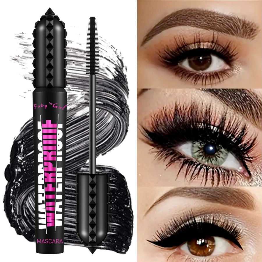 FAIRY GIRL 4D Waterproof Black Mascara – Lengthening & Curling