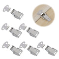 6-Pack Spring-Loaded Toggle Latch – Cabinet Box Lock Nickel