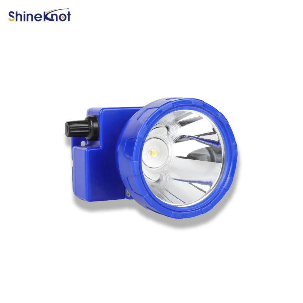 SHINEKNOT Rechargeable LED Submersible Headlamp Lithium Ion Head Mounted Outdoor Camping Hiking Waterproof Lightweight Headlamp Oasis Select