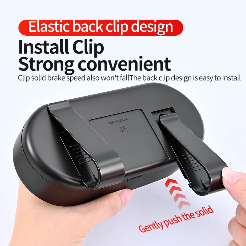 Car Sun Visor Glasses Holder – Clip-On Eyeglass Case