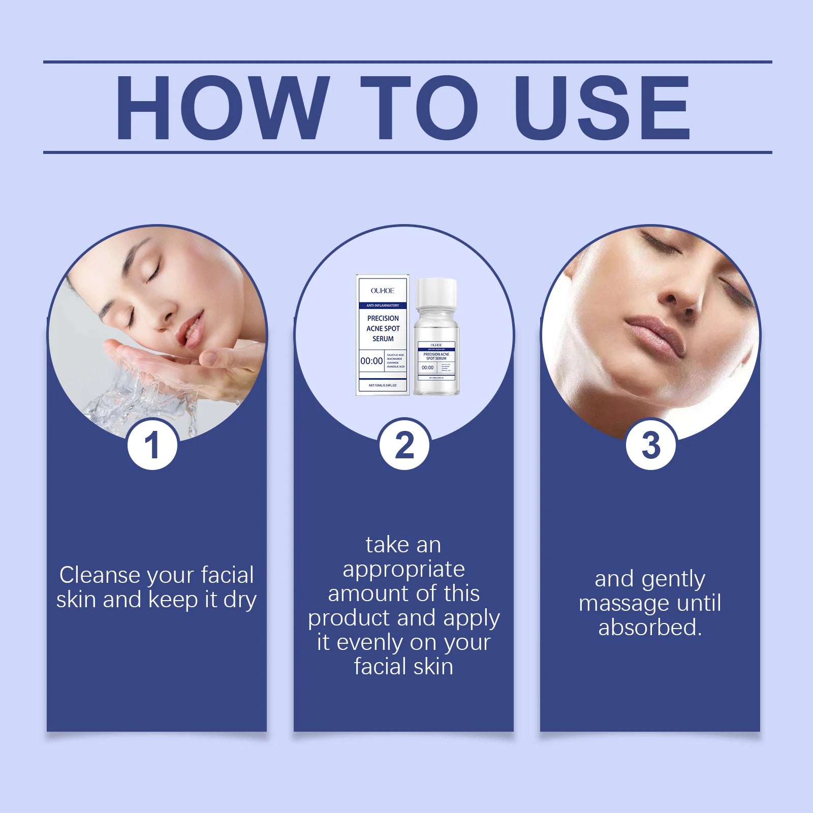 10ML Facial Care Serum Deep Moisturizing Acne Care Refine Pores Soothing Redness Oil Control Nourishing Smoothing Face Serum Oasis Select