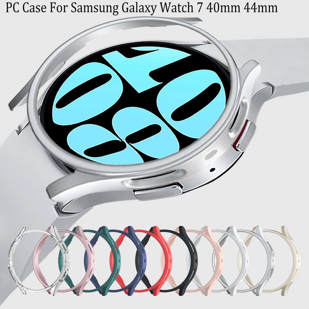 Samsung Galaxy Watch 7 Hard PC Case – Scratch-Proof Bumper Smartwatch Case Oasis Select