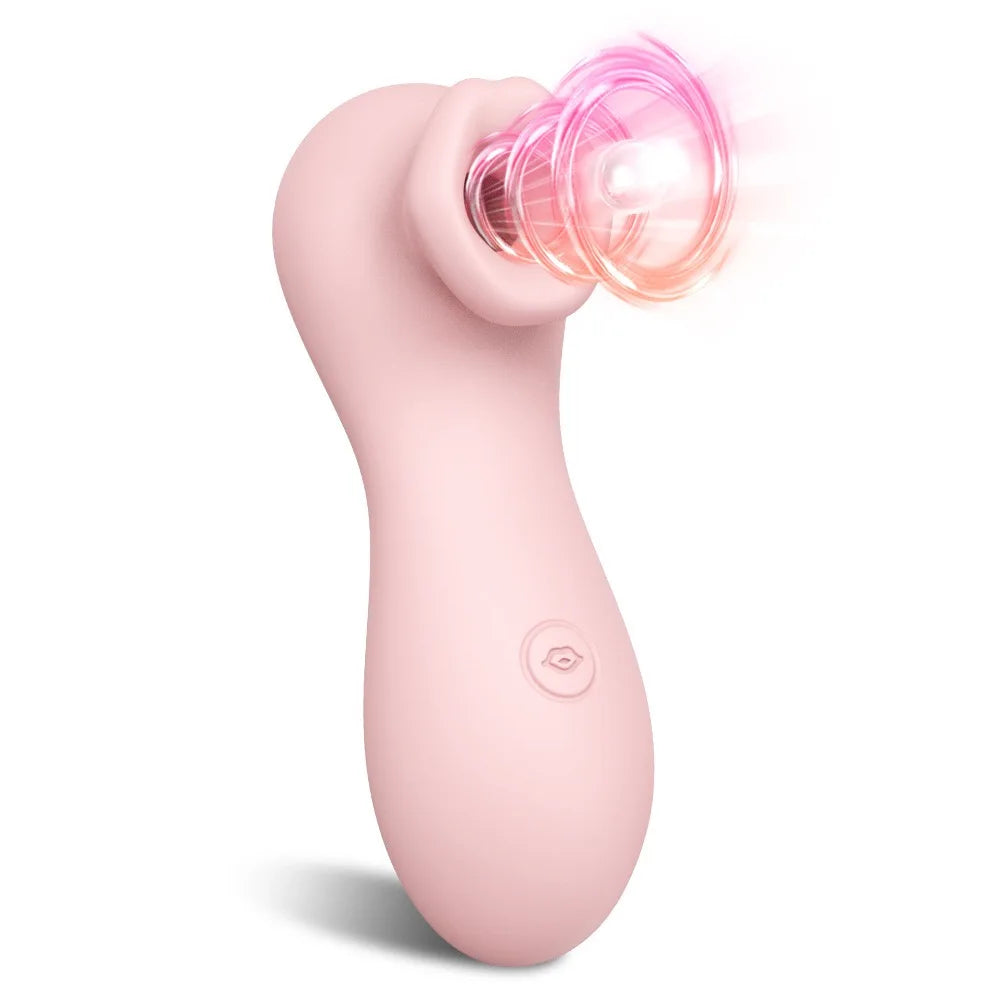 Sucking Vibrator APP Control Clitoris Sucker Female Clitoral Nipple Oral Vacuum Stimulator Massager Sex Toy for Women Adult 18+ Oasis Select NO APP-PINK