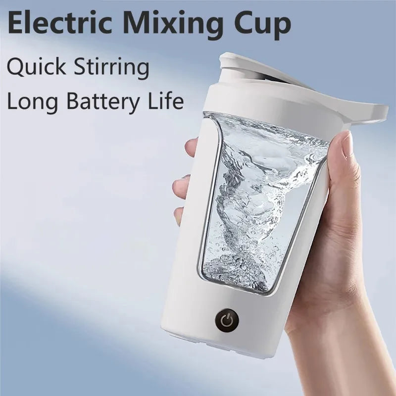 350ML Electric Protein Powder Mixing Cup Automatic Shaker Bottle Mixer Shake Bottle Milk Coffee Blender Kettle fro Gym outdoor Oasis Select