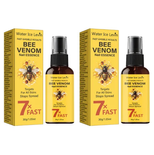 7X Fast Bee Venom Nail Essence – Nail Care, All Skin Types Nail Care Essence Oasis Select black 30g