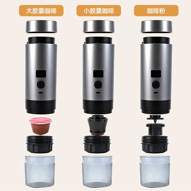 Wireless Portable Capsule Espresso Machine – Fully Automatic