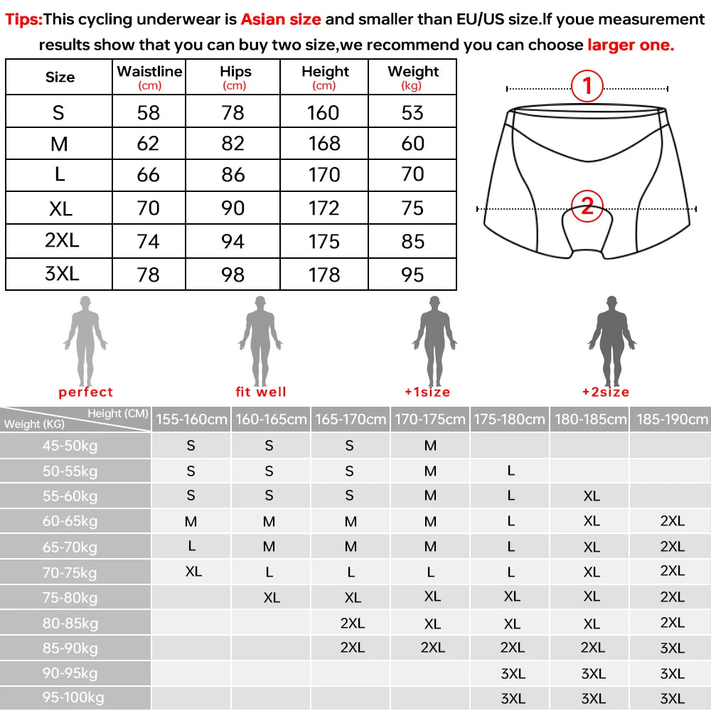 X-TIGER Cycling Shorts Breathable Mesh Cycling Underwear 5D Gel Pad Shockproof MTB Bike Shorts Men Shorts Oasis Select