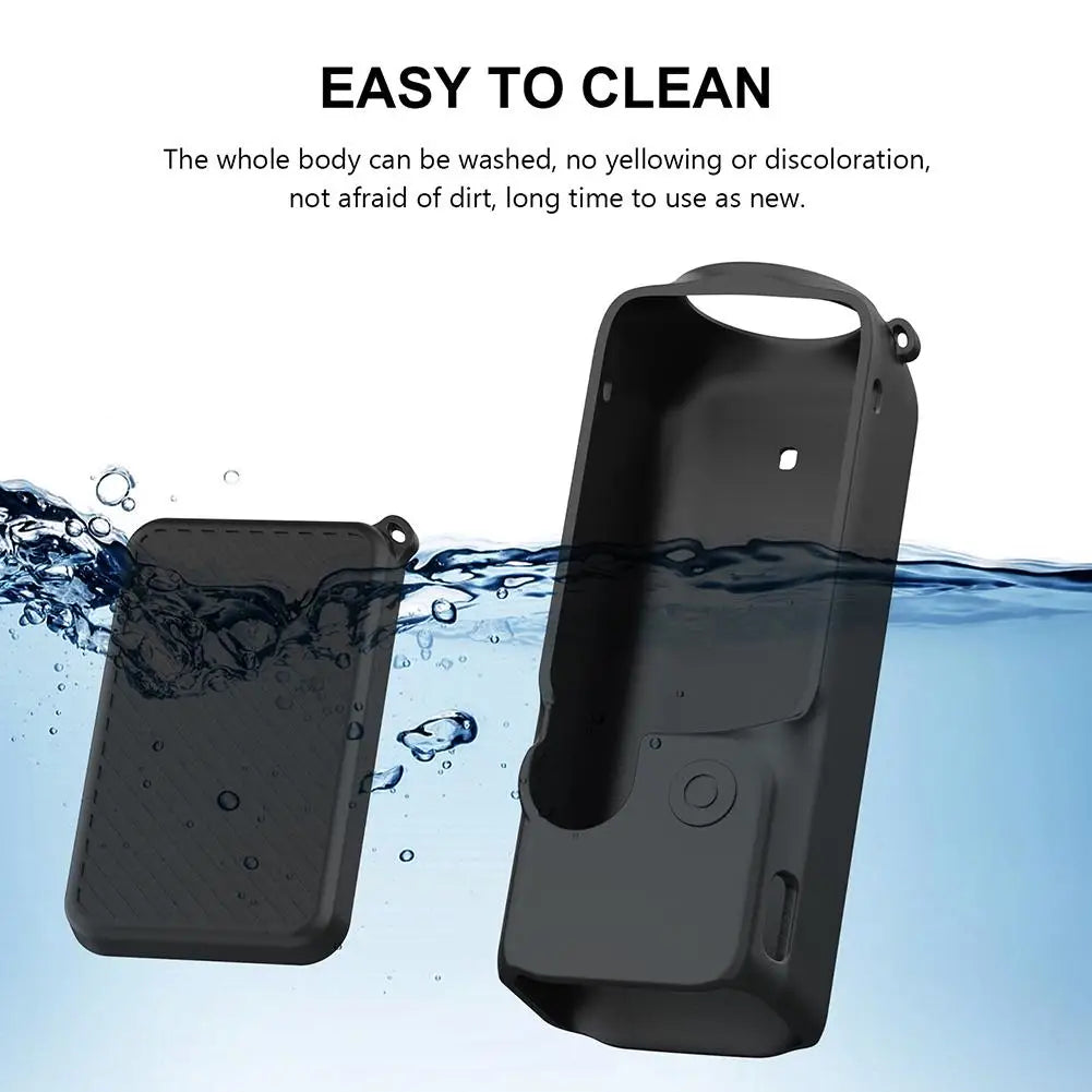 Silicone Cover For DJI Osmo Pocket 4 Screen protector Case Anti-drop Anti-Scratch Case Protective Cover For DJI Osmo Pocket 4 Oasis Select
