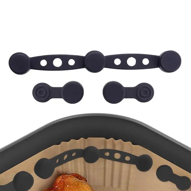 Air Fryer Silicone Magnet Buckle Parts Air Fryer Magnets for Parchment Paper Liner Holder Replacement Parts for Holding Down Oasis Select