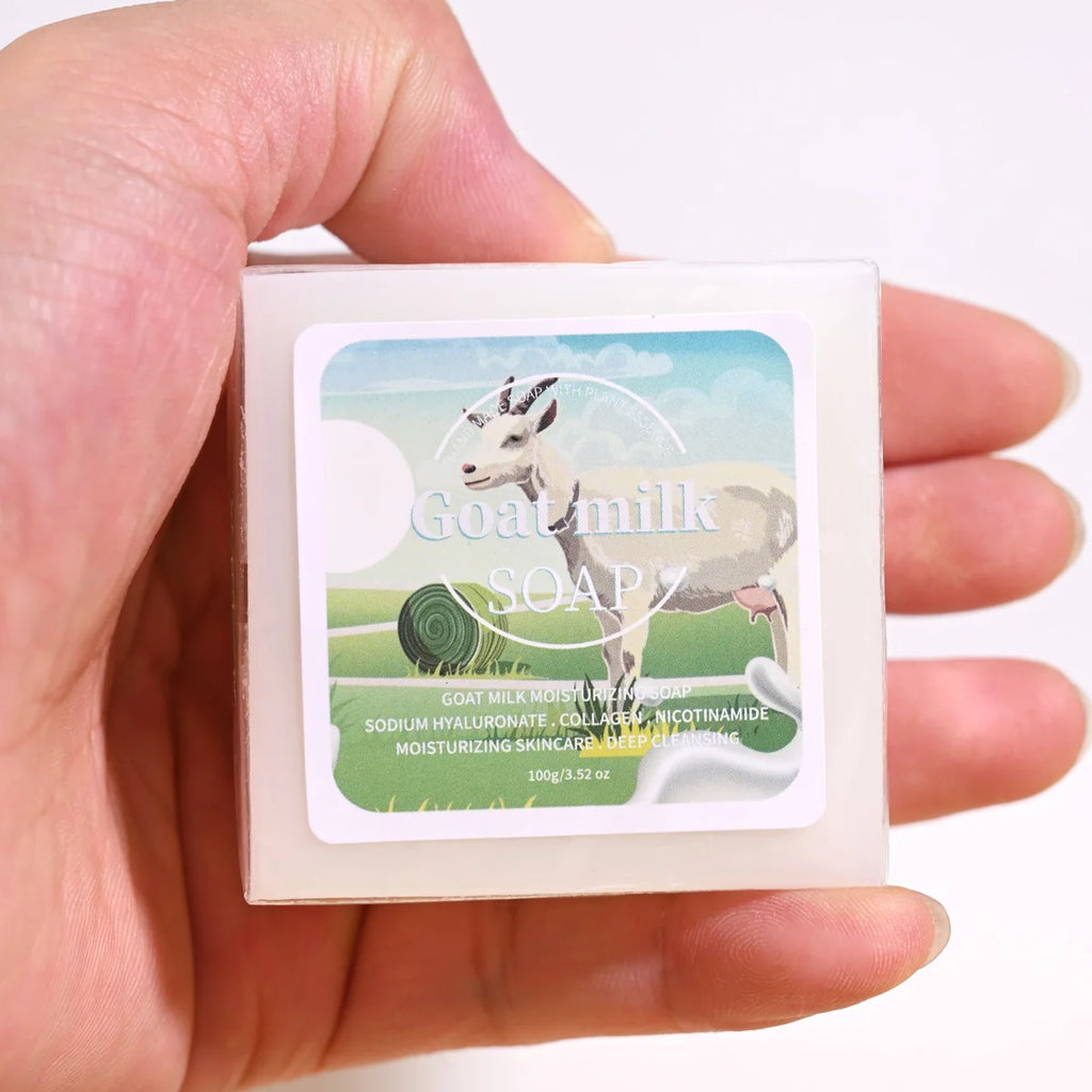 Niacinamide Goat Milk Soap with Collagen – Handmade Bar