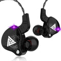 Original QKZ AK6 Copper Driver HiFi Wired Earphone Race Sport Headphone Bass Stereo Headset Music Earbuds 3.5MM In Ear With Mic Oasis Select Black