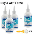White Tile Grout Repair Kit Fast Drying Shower Filler Waterproof Wall Floor Joint Sealer Bathroom Kitchen Gap Restorer Hand Tool Oasis Select 4SETS