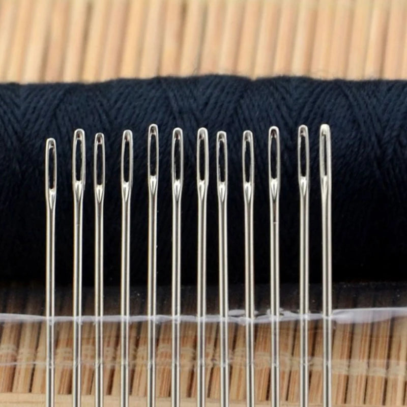 25PCS High Hardness Stainless Steel Sewing Needle Cross Sewing Clothes Needles Oasis Select