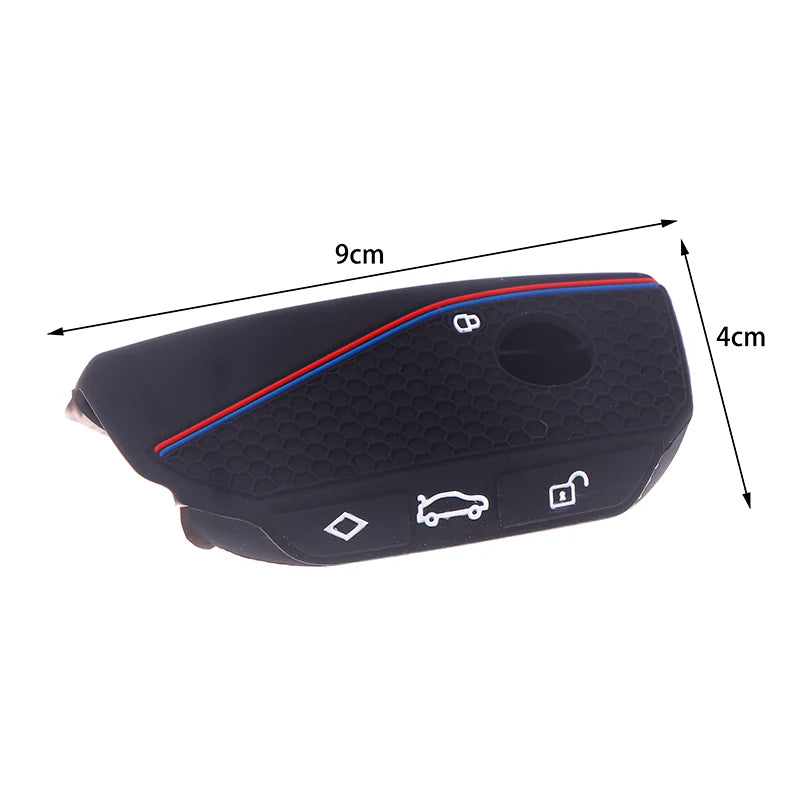 Pro-grade Silicone Car Key Cover Shell for I7 X7 G07 LCI IX I20 X1 U11 7 Series G70 G09 XM U06 G81 M3 Key Mantle Oasis Select