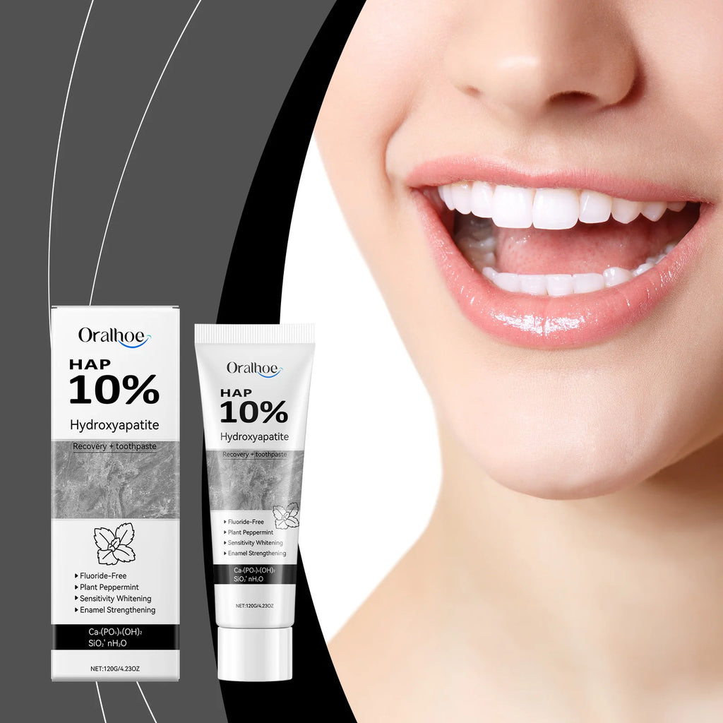 Oralhoe Hydroxyapatite Whitening Toothpaste | Enamel Repair