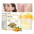 Turmeric & Kojic Acid Exfoliating Cleansing Pads – 80 Pack Exfoliating Cleansing Pads Oasis Select 80pcs