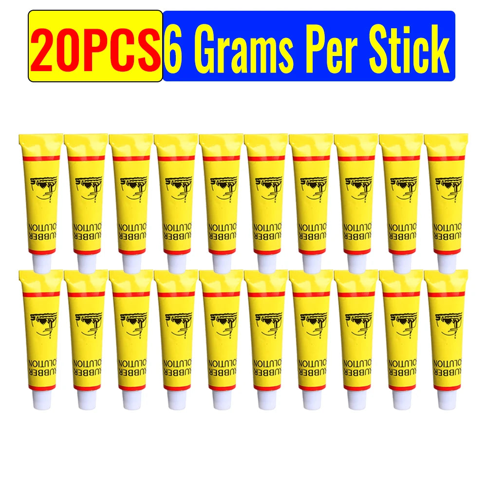 30-5pcs Car Motorcycle Bicycle Tire Repairing Glue Inner Tube Puncture Repair Glue Agent Emergency Portable Repairing Tyres Oasis Select 20pcs
