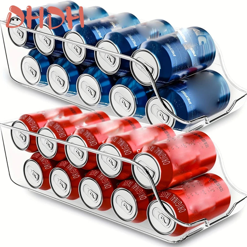 Refrigerator Storage Box Fridge Organizer Kitchen Storage Cans Soda Cans Storage Cans Basket Storage Containers Pantry Organizer Oasis Select
