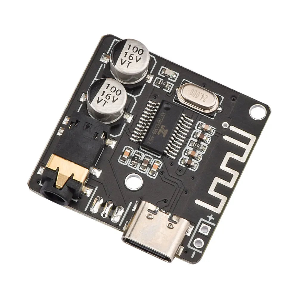 Type-C Micro USB VHM-314 MP3 BT Audio Receiving and Decoding Board 5.0 Lossless Car Audio Decoder Amplifier Module Car Speaker Oasis Select