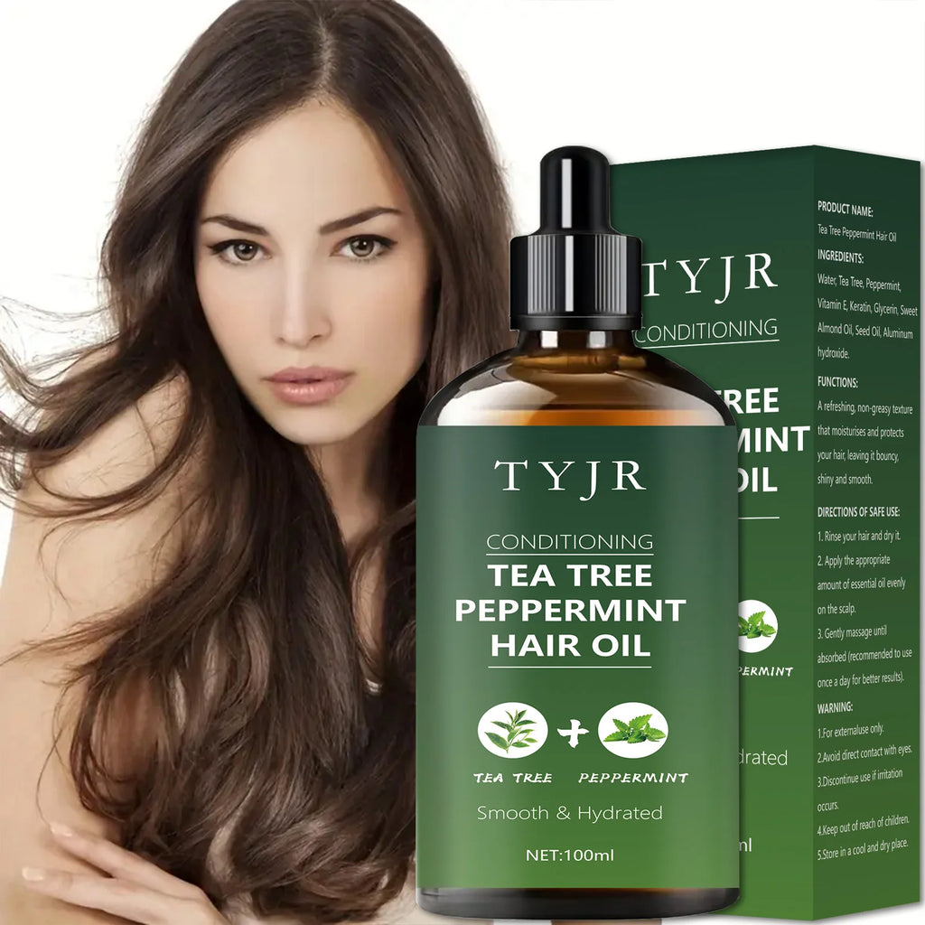 Tea Tree Peppermint Essential Oil – Skin, Hair & Massage Essential Oil Oasis Select